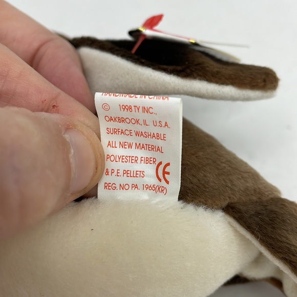 Vintage 1997 Early the Robin Ty Beanie Baby Date of Birth March 20, 1997 - Picture 8 of 9